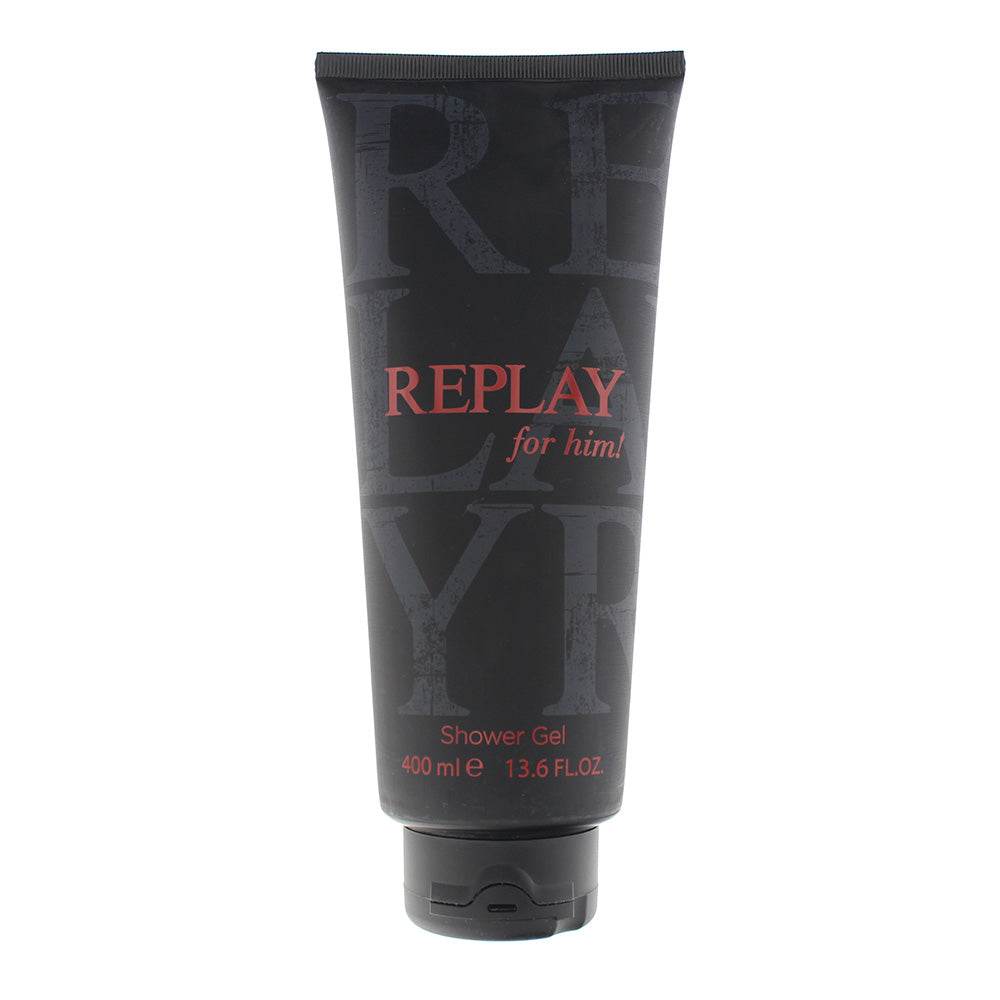 Replay For Him Shower Gel - TrendFynd