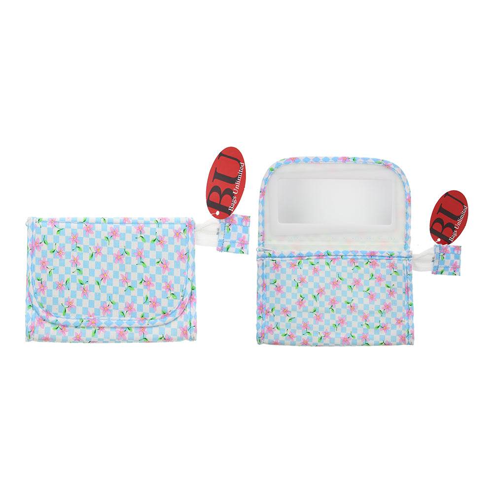 Bags Unlimited Vienna Cosmetic Bag - Blue Mirror - TrendFynd