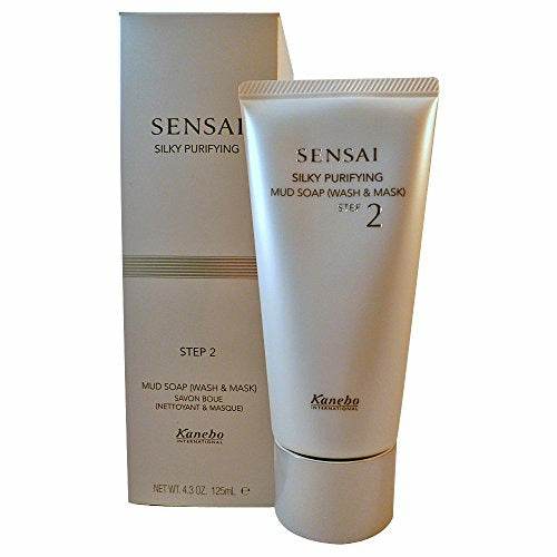Kanebo Cosmetics Sensai Silky Purifying Mud Soap (Wash & Mask) 125ml - TrendFynd