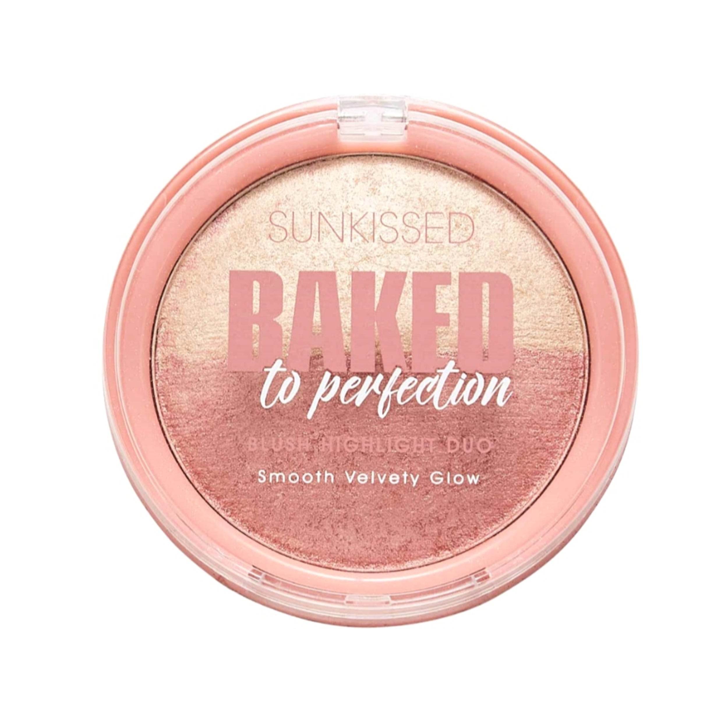 Sunkissed Baked To Perfection Blush & Highlight Duo - TrendFynd