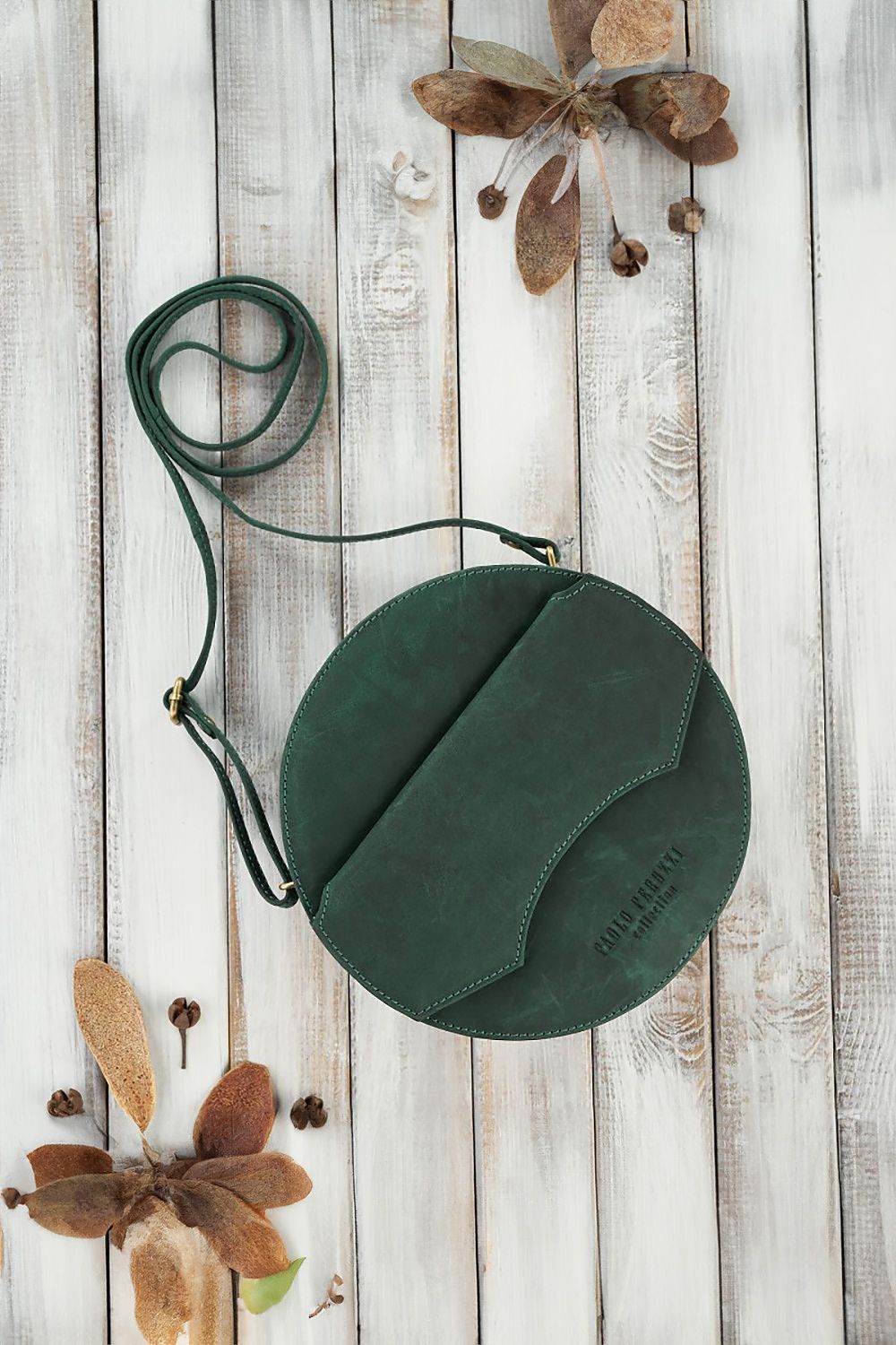 Natural leather bag Galanter - TrendFynd
