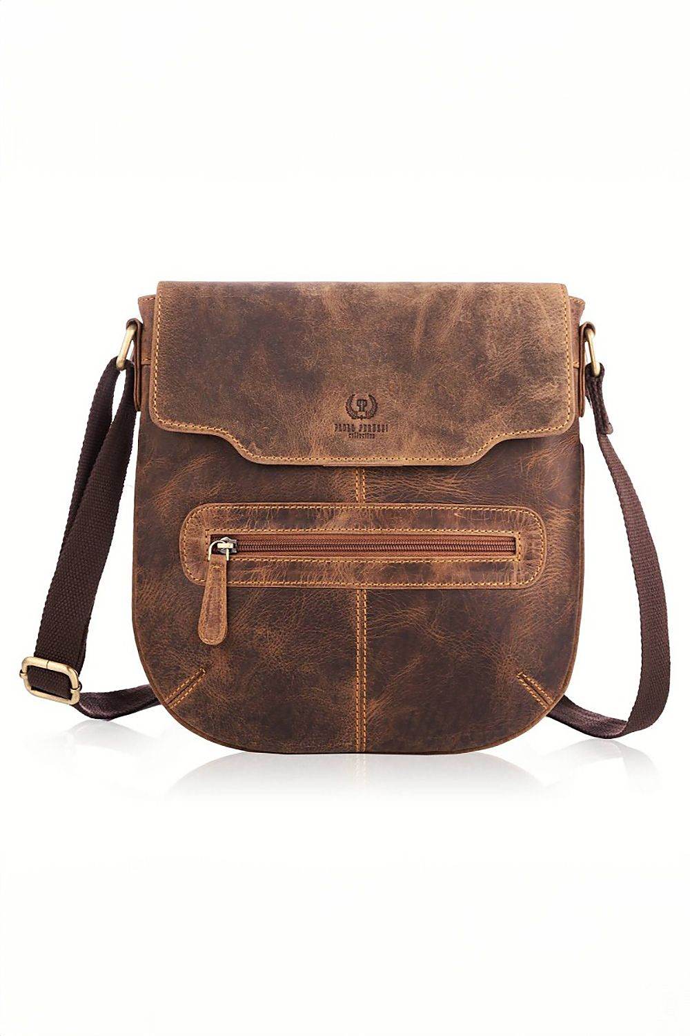 Natural leather bag Galanter - TrendFynd