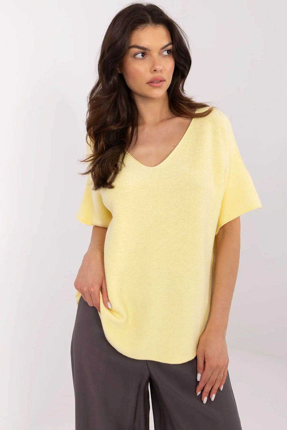 Short sleeve sweater Italy Moda - TrendFynd