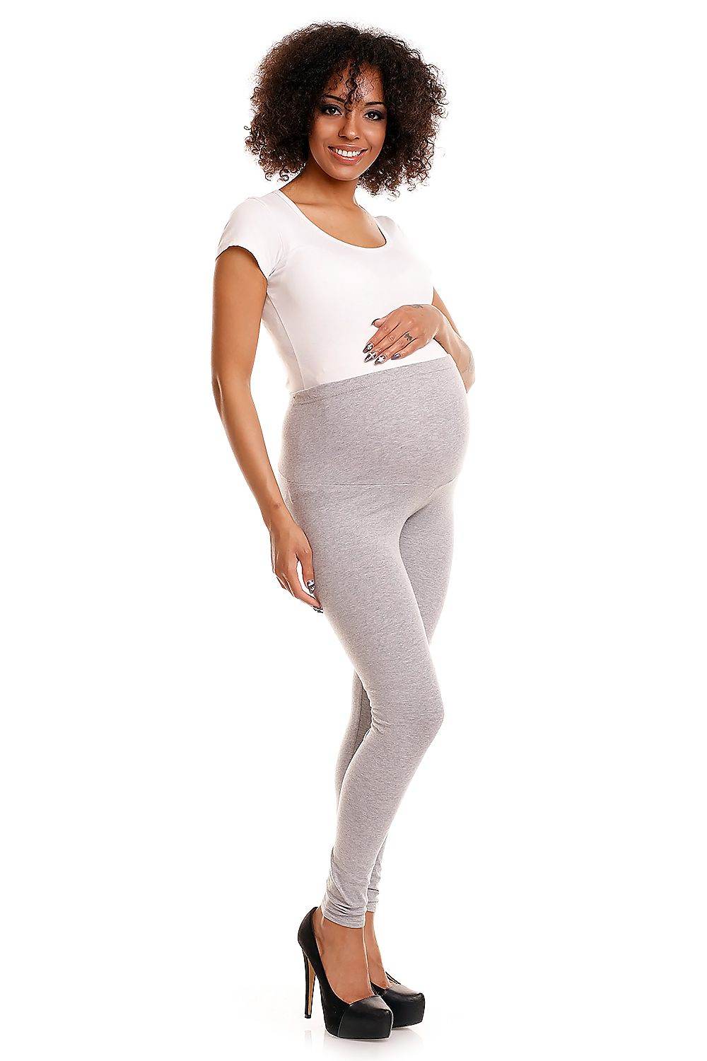 Maternity leggings PeeKaBoo - TrendFynd