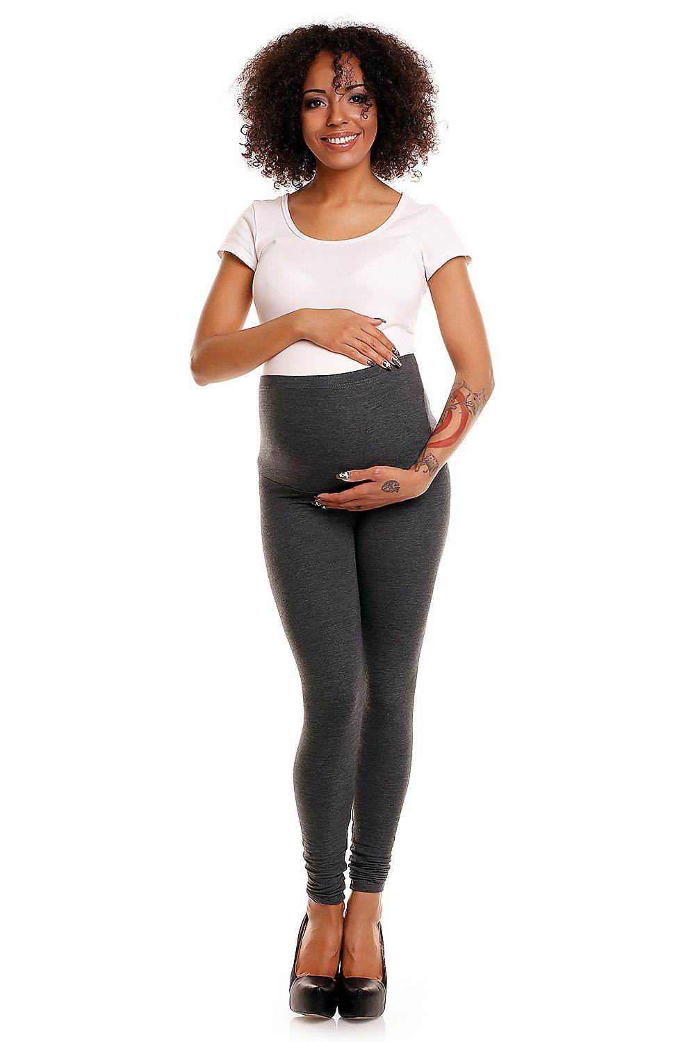 Maternity leggings PeeKaBoo - TrendFynd