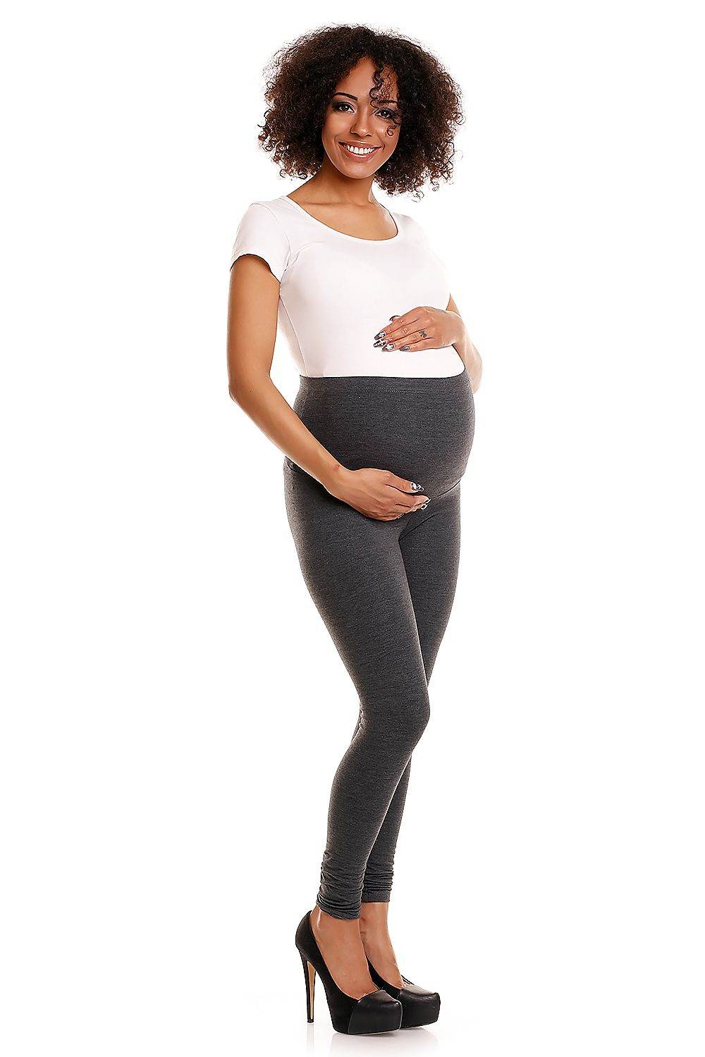 Maternity leggings PeeKaBoo - TrendFynd