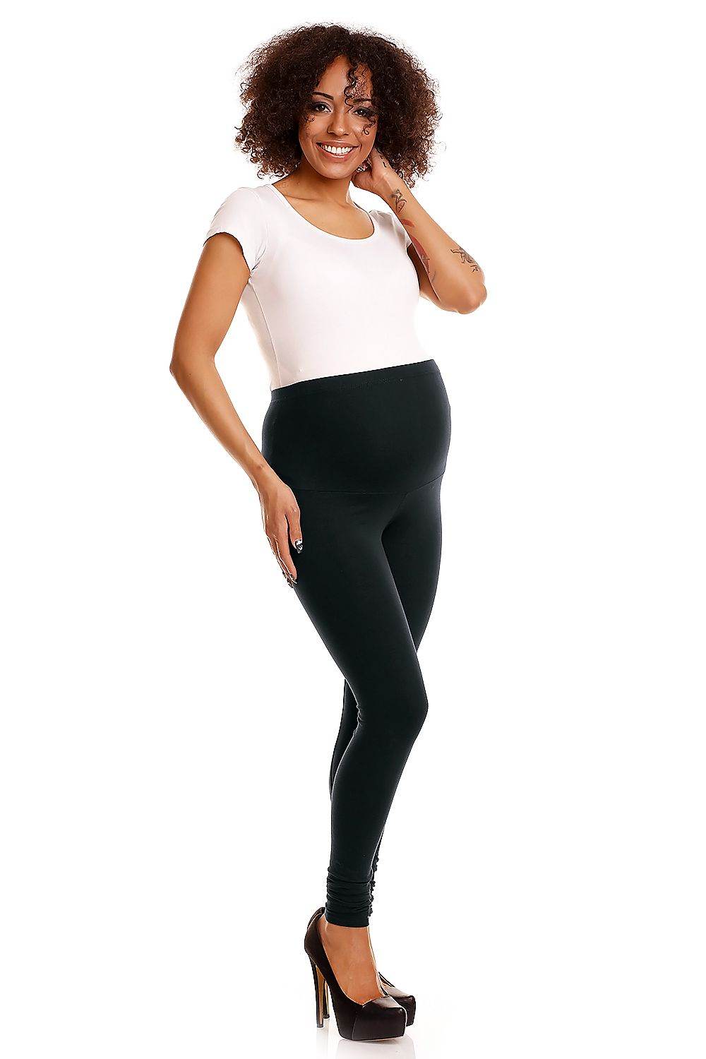 Maternity leggings PeeKaBoo - TrendFynd