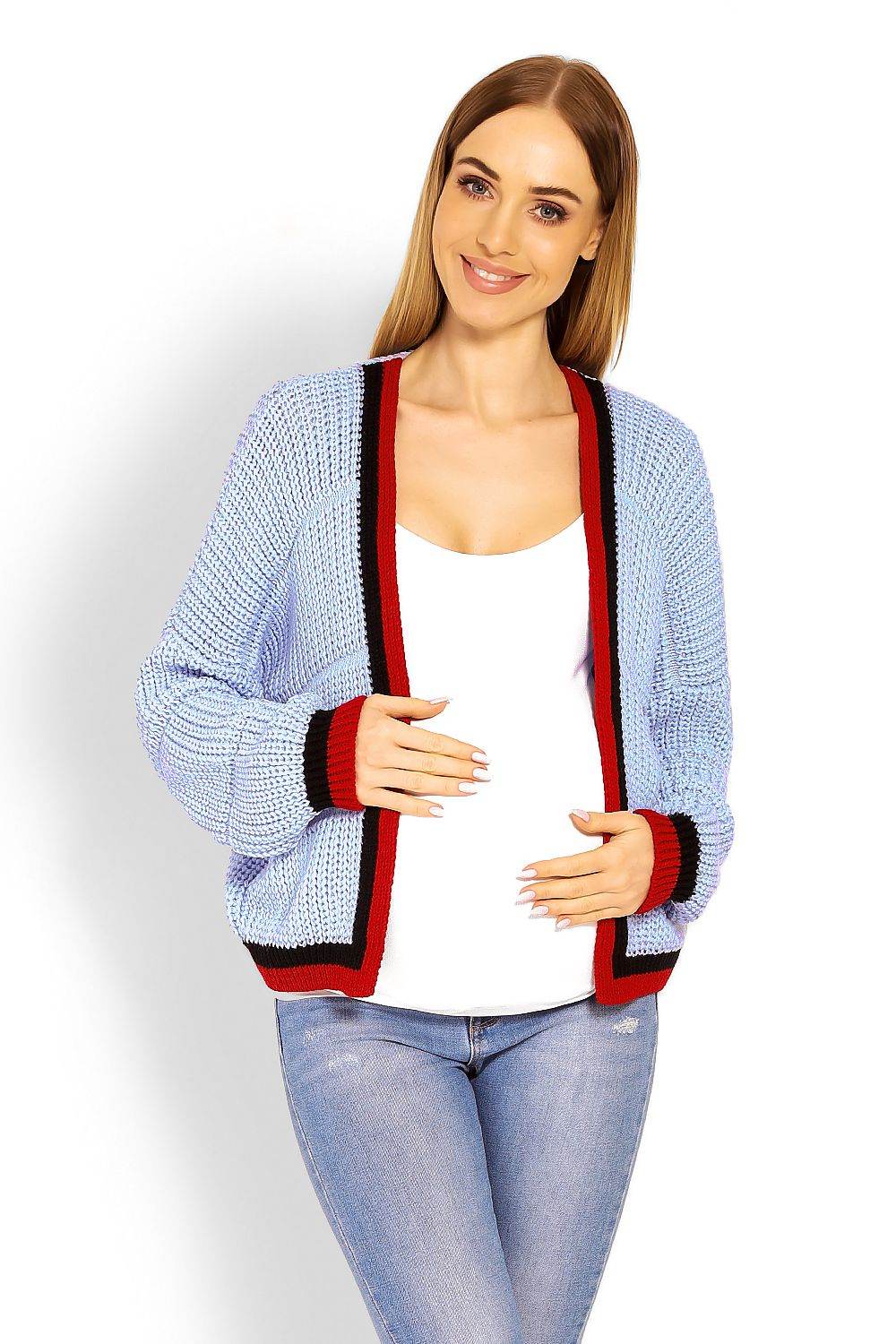 Pregnancy cardigan PeeKaBoo - TrendFynd