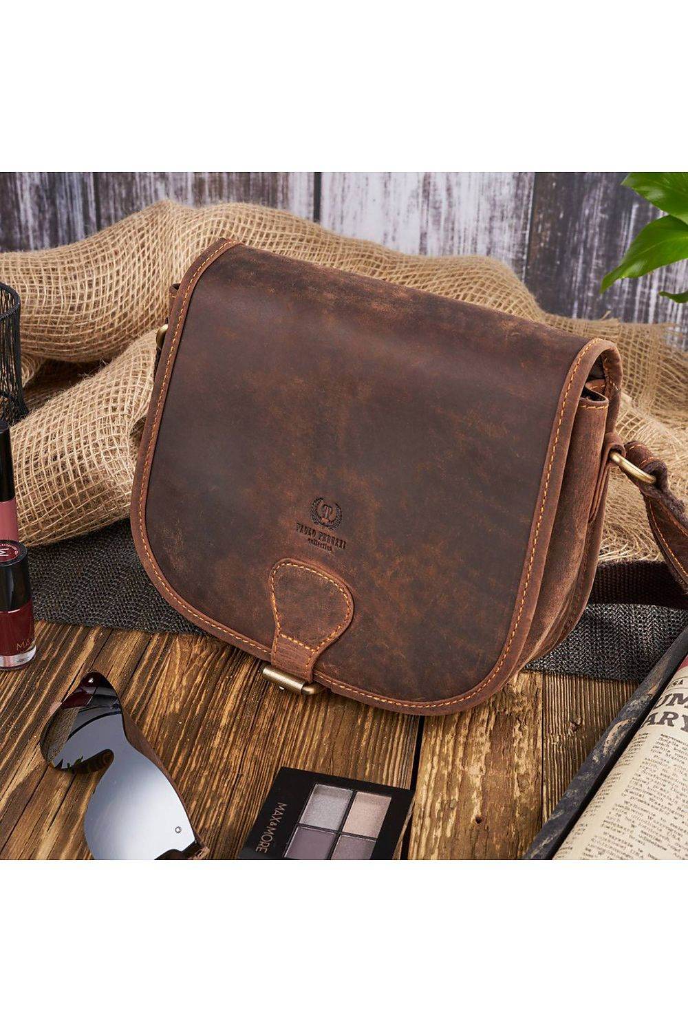 Natural leather bag Galanter - TrendFynd