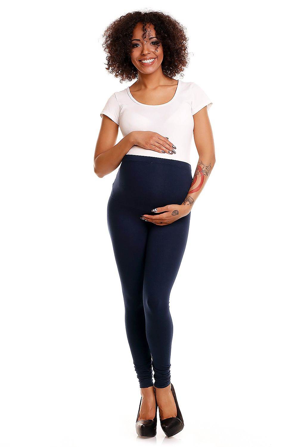 Maternity leggings PeeKaBoo - TrendFynd